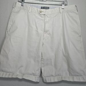 Peter‎ Millar Wicking Golf Chino Casual Shorts Men's Size 36 Ivory